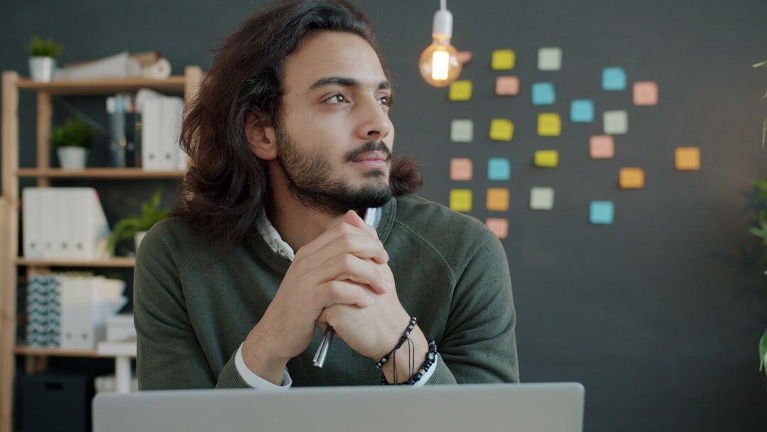 businessman planning strategy